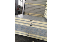 Renkli Çelik Soğuk Oda Yalıtım Panelleri Atölye İçin 42 Kg / M³ PU Kilit Paneli